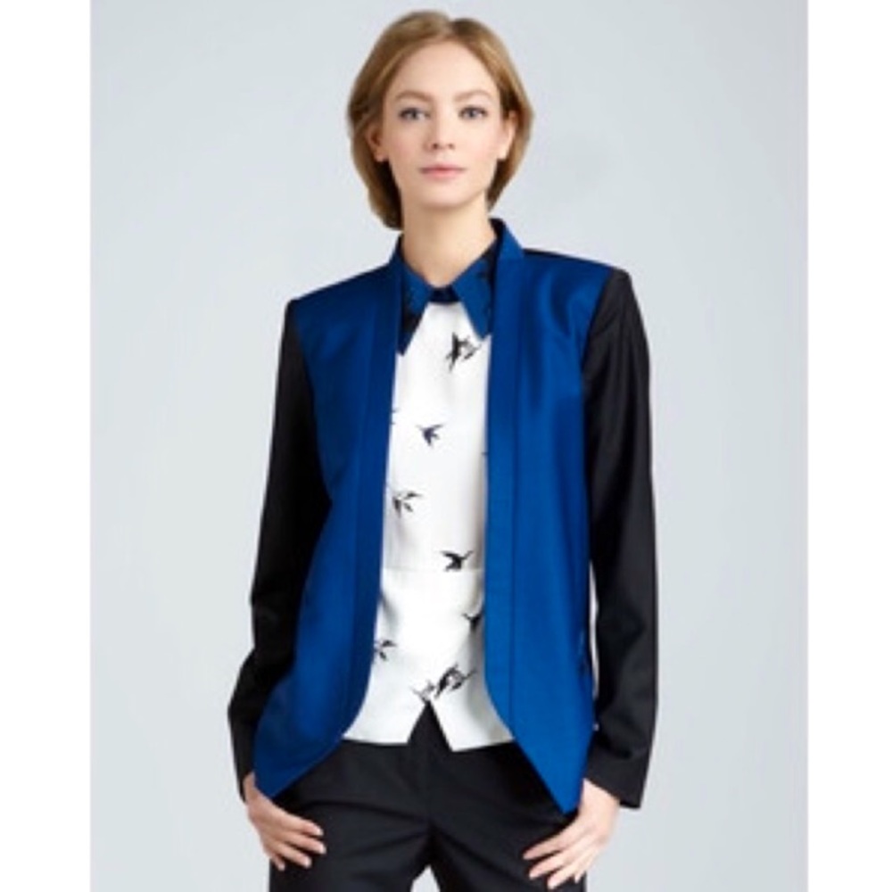 Tibi Two-Tone Blazer
